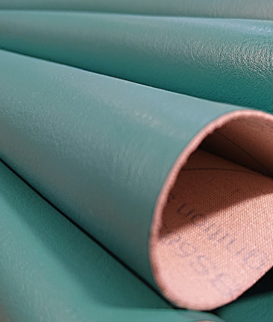 Just Colour Leatherette Fire retardant | Apple Mint